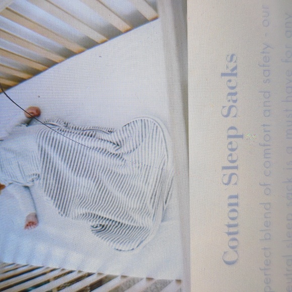Margaux & May Soft Cotton Adjustable Baby Sleep Sack  One Size Fits 3-18 Months - Picture 13 of 13